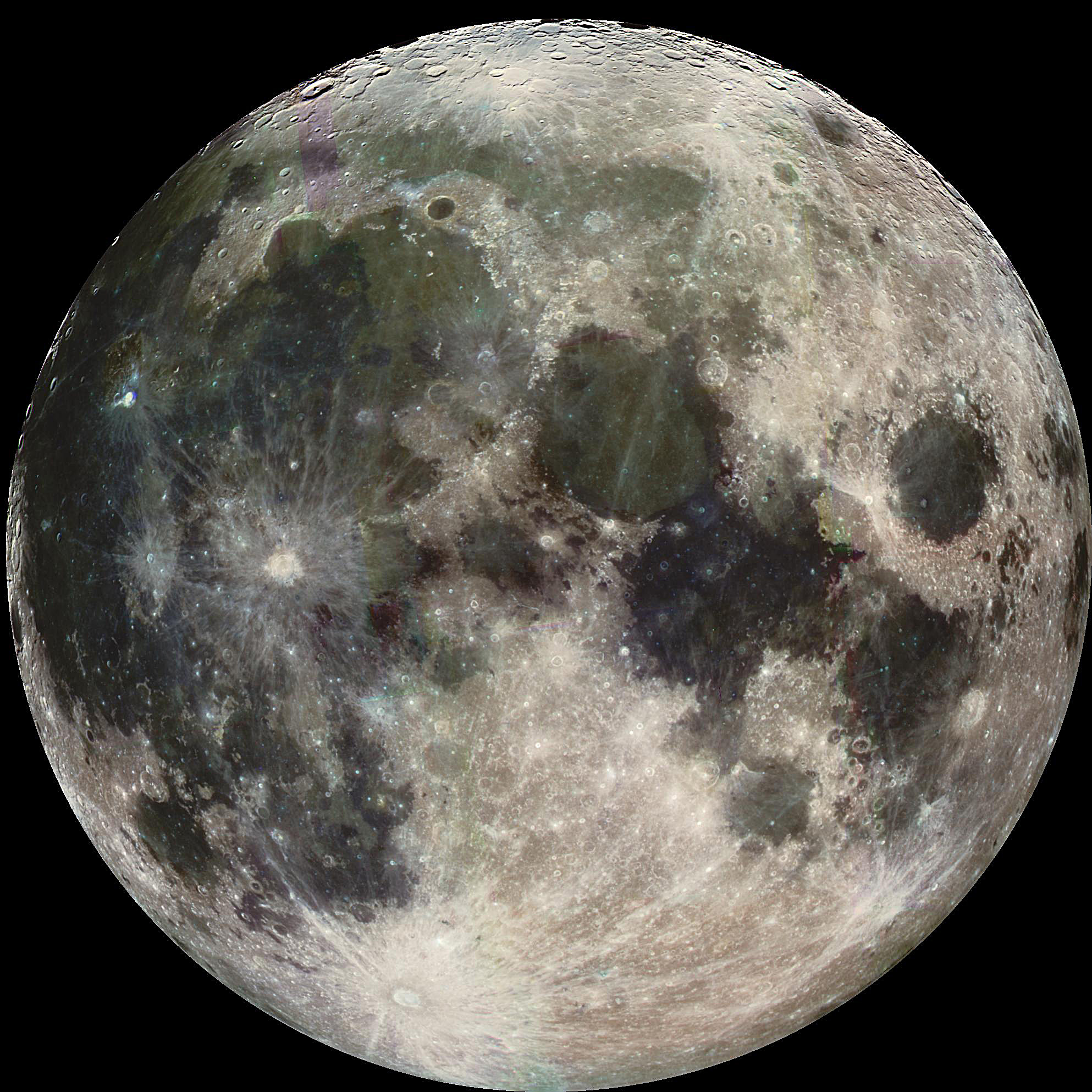 Moon near side